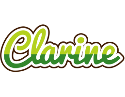 Clarine golfing logo