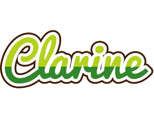 Clarine golfing logo