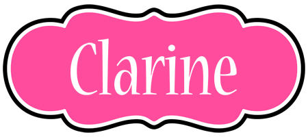 Clarine invitation logo