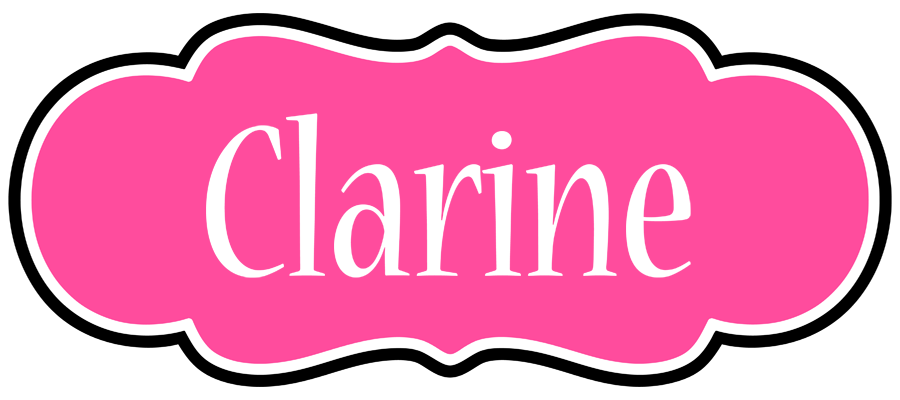 Clarine invitation logo