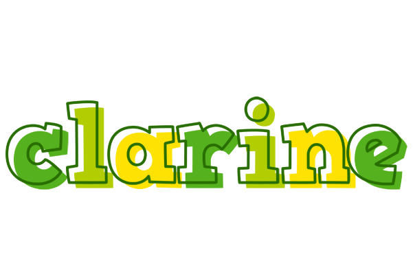Clarine juice logo