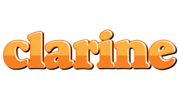 Clarine orange logo