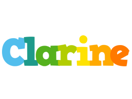 Clarine rainbows logo