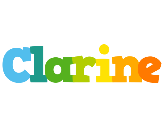 Clarine rainbows logo