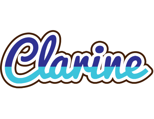 Clarine raining logo