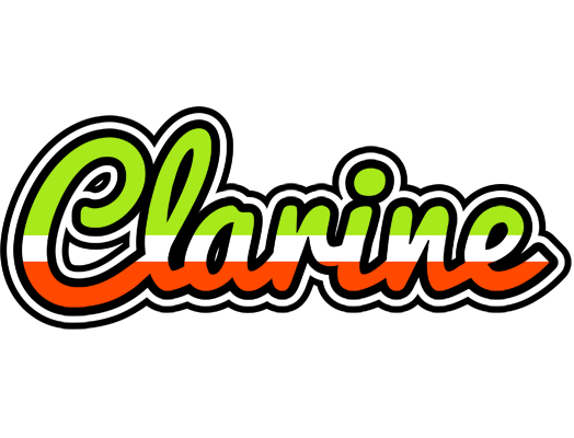 Clarine superfun logo