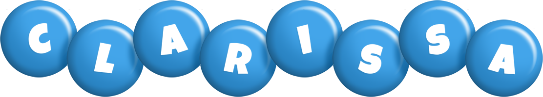 Clarissa candy-blue logo