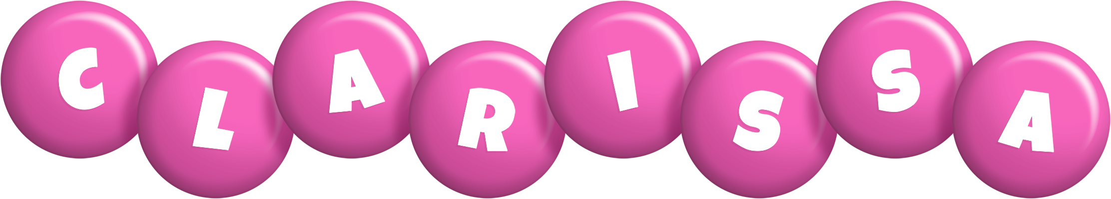 Clarissa candy-pink logo