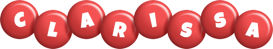Clarissa candy-red logo