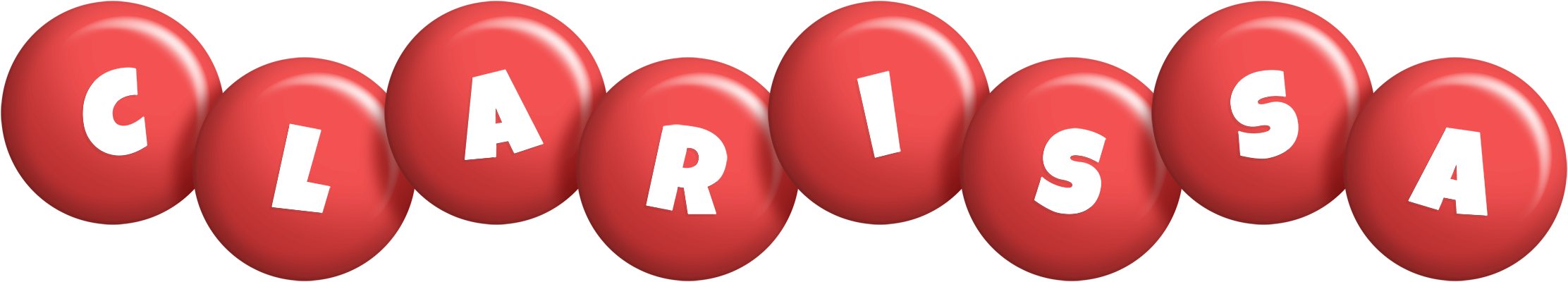 Clarissa candy-red logo