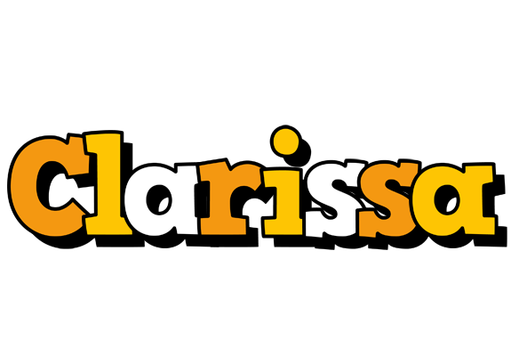 Clarissa cartoon logo