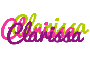 Clarissa flowers logo