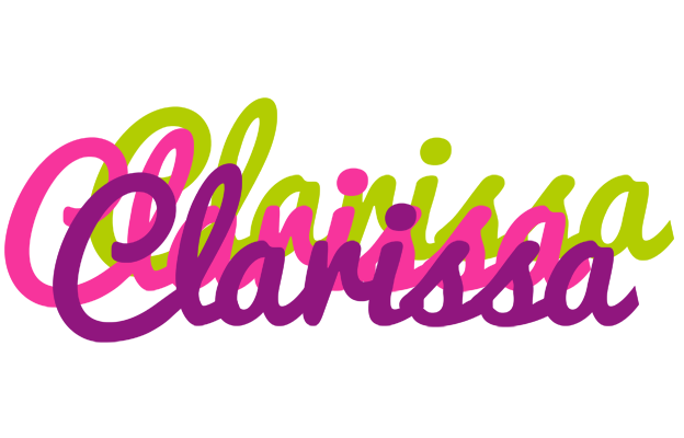 Clarissa flowers logo