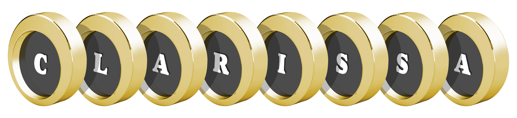 Clarissa gold logo