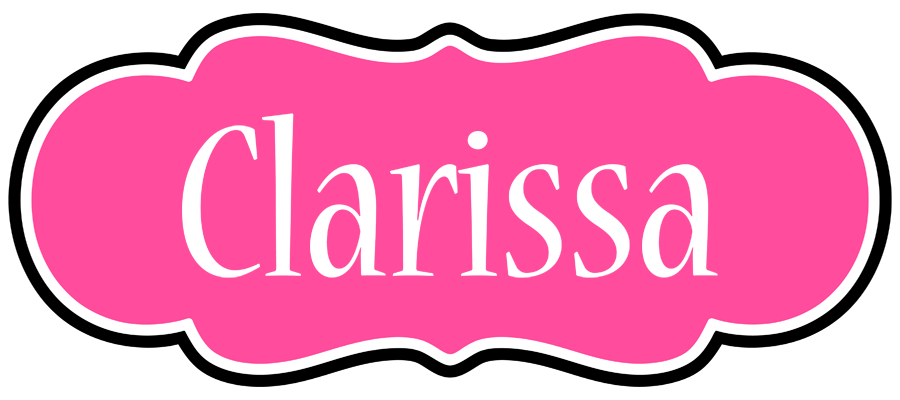 Clarissa invitation logo