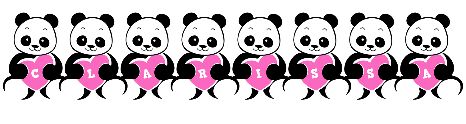 Clarissa love-panda logo