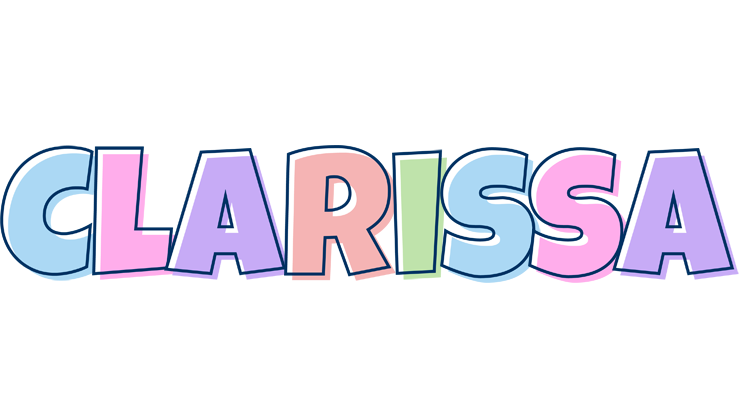 Clarissa pastel logo