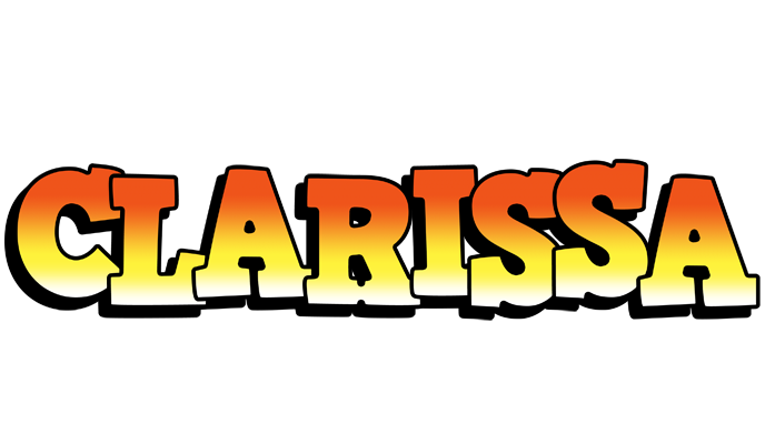 Clarissa sunset logo