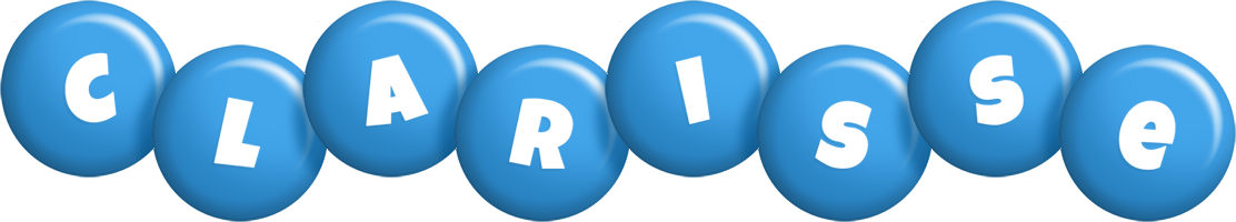 Clarisse candy-blue logo