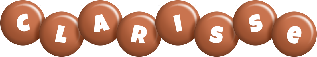Clarisse candy-brown logo