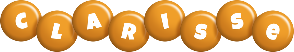Clarisse candy-orange logo