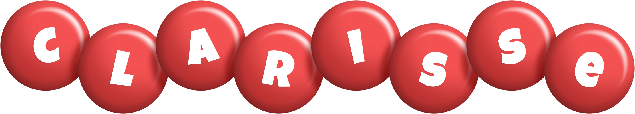 Clarisse candy-red logo