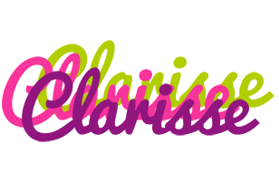Clarisse flowers logo
