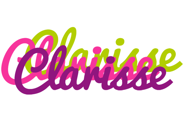 Clarisse flowers logo