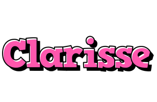 Clarisse girlish logo