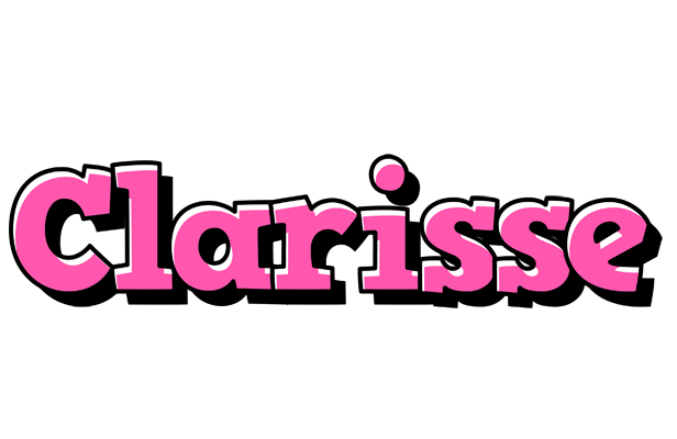Clarisse girlish logo