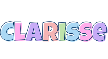 Clarisse pastel logo
