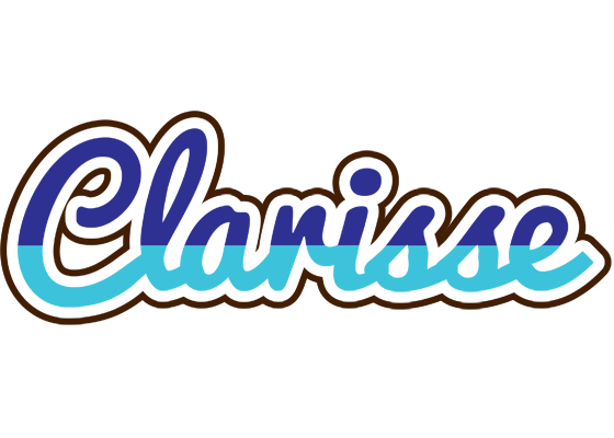 Clarisse raining logo
