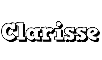 Clarisse snowing logo