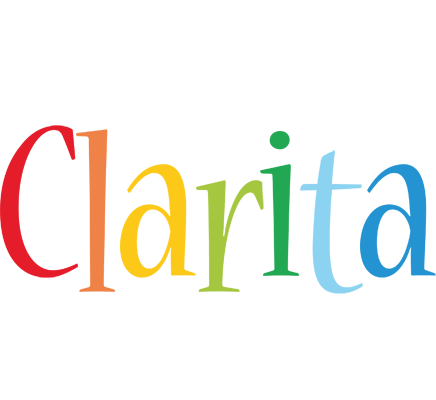 Clarita birthday logo