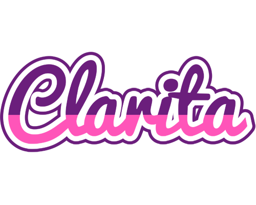 Clarita cheerful logo
