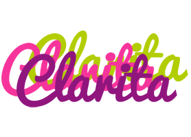 Clarita flowers logo