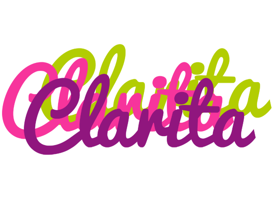 Clarita flowers logo