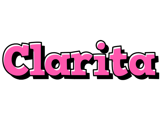 Clarita girlish logo
