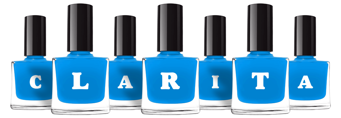 Clarita glossy logo