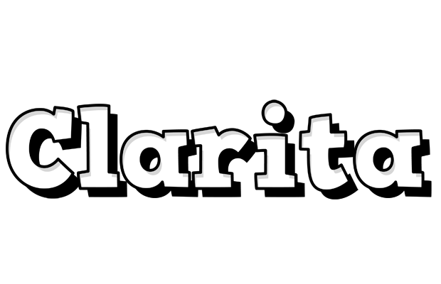 Clarita snowing logo