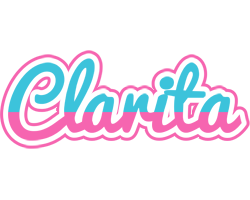 Clarita woman logo