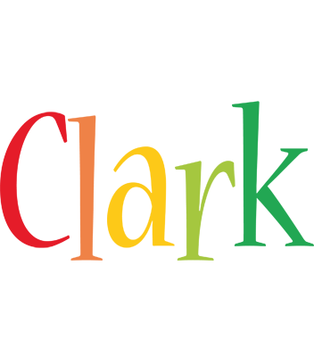 Clark birthday logo