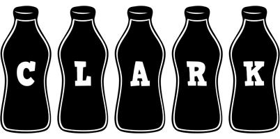 Clark bottle logo