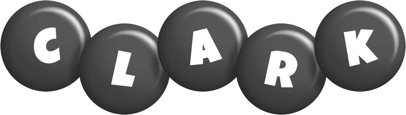 Clark candy-black logo