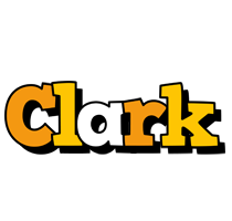 Clark cartoon logo