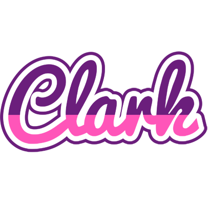 Clark cheerful logo