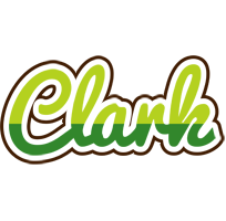 Clark golfing logo