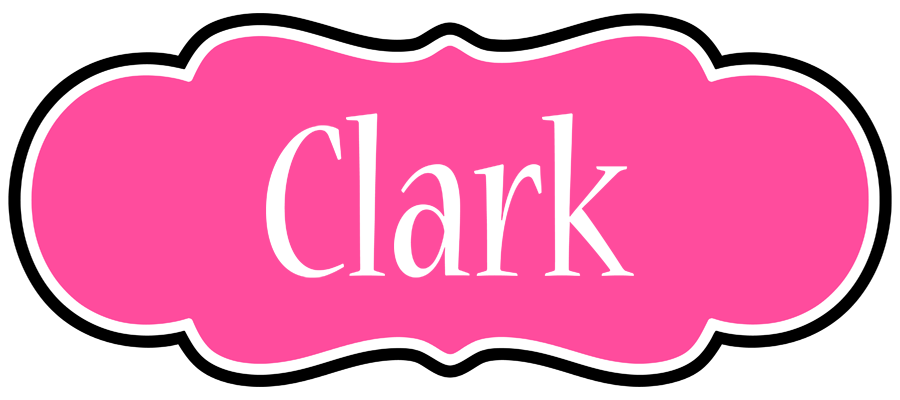 Clark invitation logo
