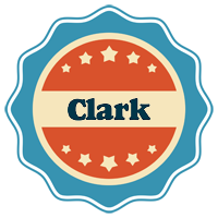 Clark labels logo