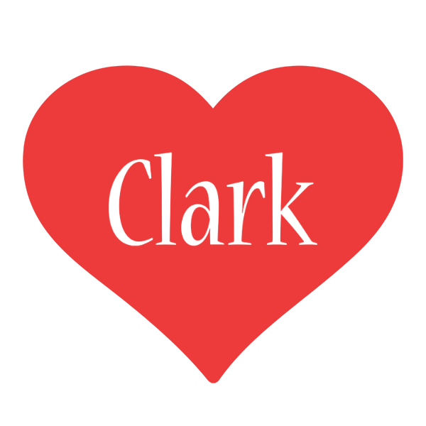 Clark love logo